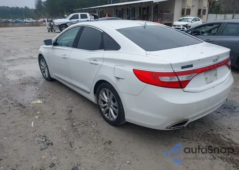 2012 Hyundai Azera z USA, uszkodzony, nr VIN KMHFG4JG7CA134426